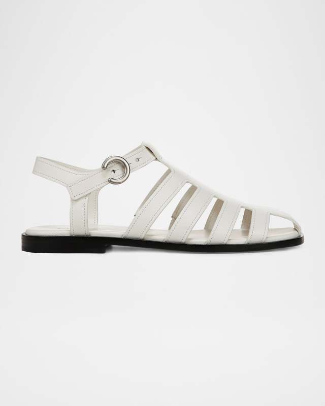 Melina Leather Fisherman Sandals